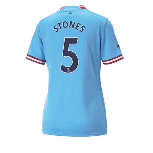 Manchester City John Stones #5 Hjemmedrakt Kvinner 2022-23 Kortermet Manchester City John Stones #5 Hjemmedrakt Kvinner 2022-23 Kortermet